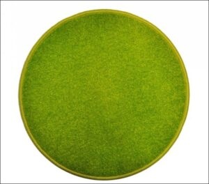 Eton zelený koberec kulatý - 200 cm