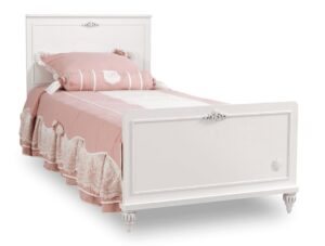 Dětská postel 100x200cm ema - bílá