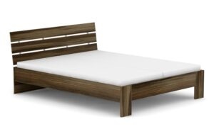 Manželská postel rea nasťa 160x200cm - ořech