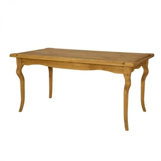 Dřevěný stůl 90x160 rustikální lud 01 - k03 bílá patina