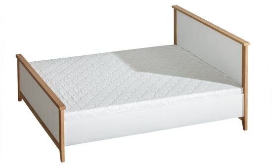 Manželská postel 160x200cm olaf - borovice andersen/dub nash