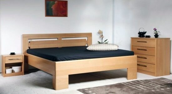 Masivní postel s úložným prostorem varezza 3 - 160/180 x 200cm - 160 x