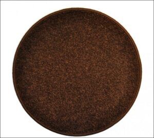 Eton hnědý koberec kulatý - 160 cm