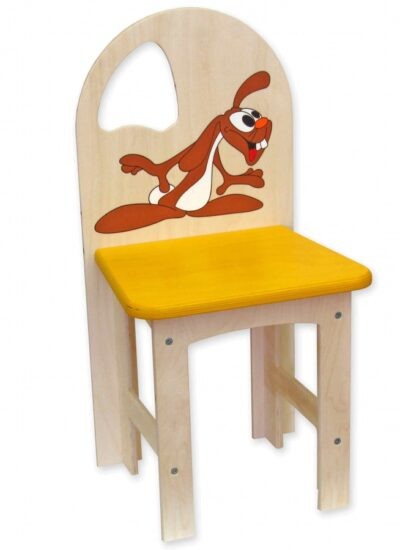 Dětská židlička zajíc 1