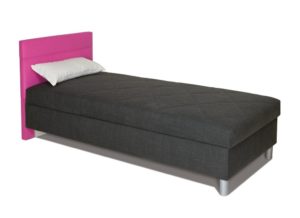 Čalouněná postel vario s krátkým čelem – 90×200 cm