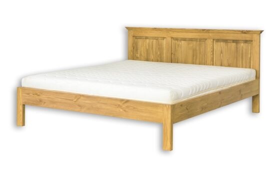 Masivní postel 160x200 acc 01 - k13 bělená borovice