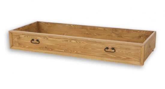 Selský šuplík pod postel 150x60cm suf 02 - k02 tmavá borovice