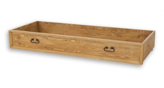 Selský šuplík pod postel 198x60cm suf 03 - k15 hnědá borovice