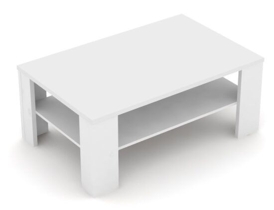 Konferenční stolek rea 3 - bílá