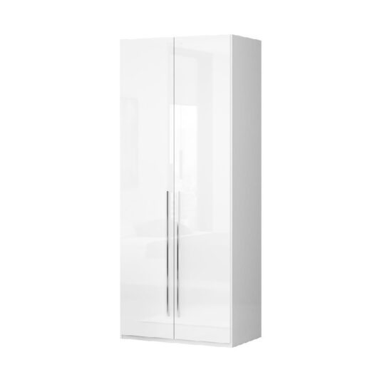 Dvoudveřová skříň tiana-bílá - p22a/pn s rámem