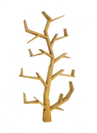 Police ve tvaru stromu cos 25 - k15 hnědá borovice
