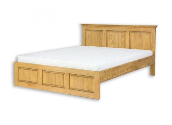 Masivní postel 160x200 acc 03 - k15 hnědá borovice