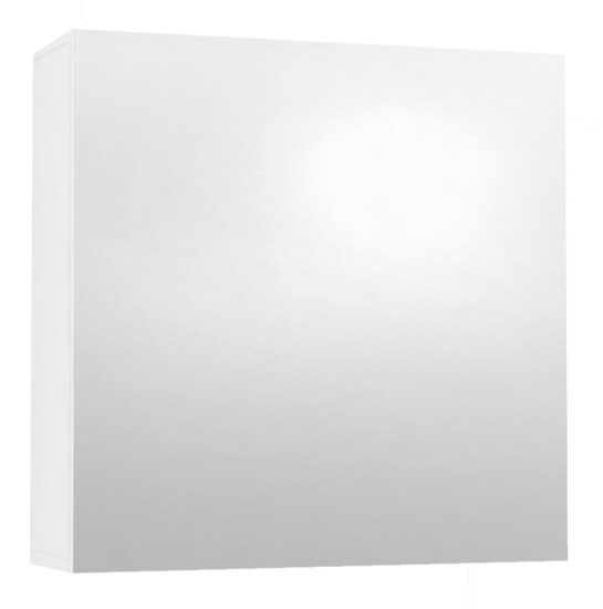 Závěsná skříňka se zrcadlem rea rest 6 - bílá