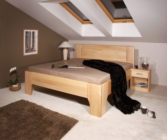 Masivní postel s úložným prostorem olympia 2 - 160/180 x 200cm - 180 x