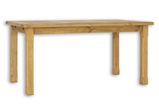 Dřevěný jídelní stůl 90x160 mes 02 b - k16 antická bílá