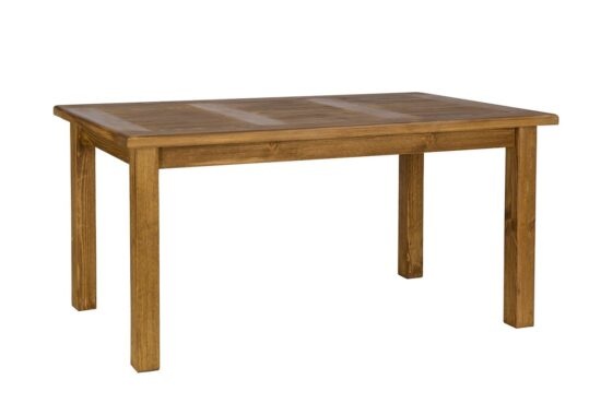 Dřevěný selský stůl 80x140 mes 13 b - k15 hnědá borovice