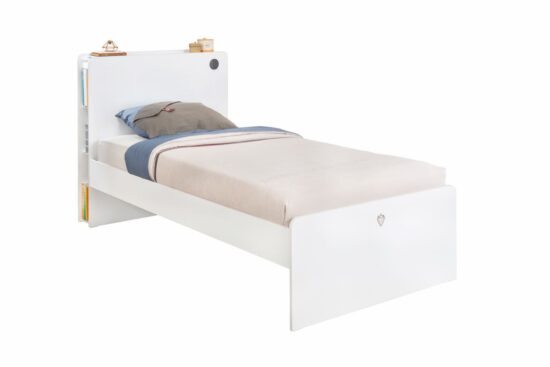 Dětská postel pure 100x200cm - bílá