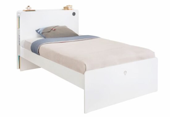 Studentská postel 120x200cm pure - bílá