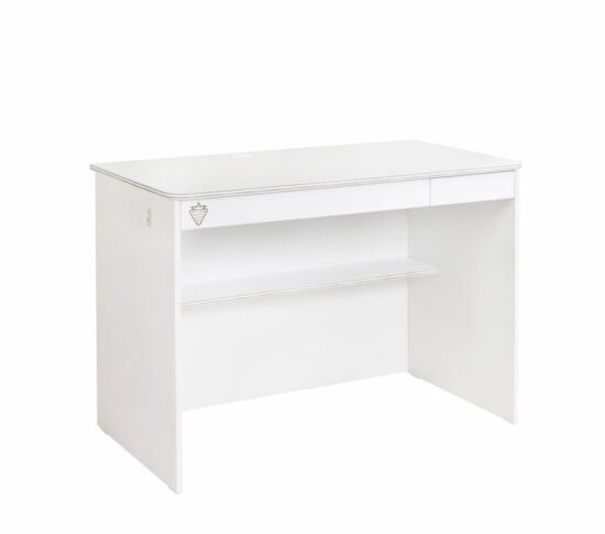Malý psací stůl pure - bílá