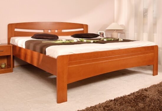 Masivní postel s úložným prostorem evita 6 - 160/180 x 200cm - 160 x
