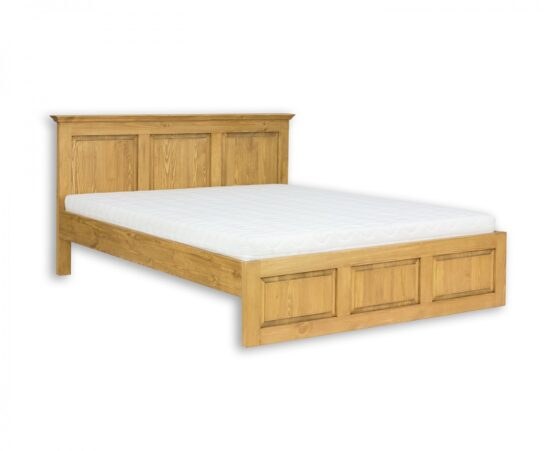 Masivní postel 90x200 acc 03 - k15 - hnědá borovice
