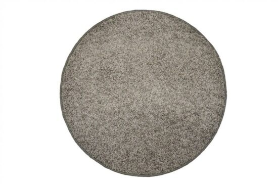 Koberec color shaggy - šedá - kruh - kruh průměr 100cm