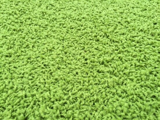 Kusový koberec color shaggy - zelené jablko - obdélník - 80 x 150 cm