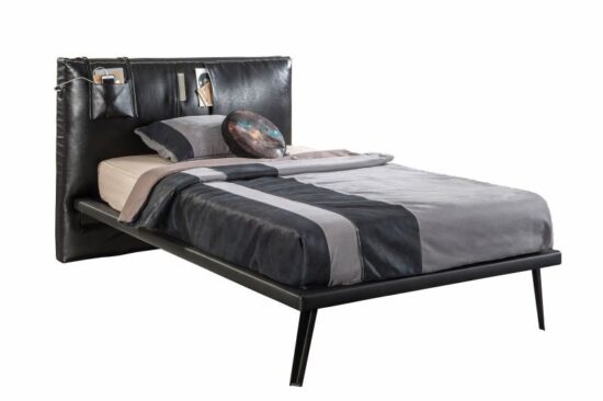 Studentská postel nebula i 120x200cm - černá