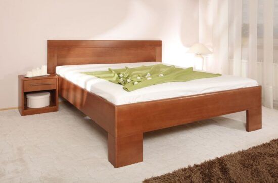 Masivní postel s úložným prostorem varezza 7 - 160/180 x 200cm - 160 x