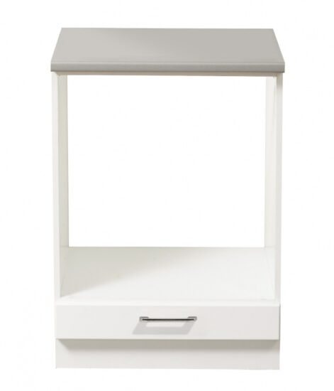 Kuchyňská skříňka na troubu dafne-bílá - s pracovní deskou
